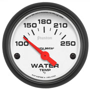 AutoMeter 5737 - GAUGE, WATER TEMP, 2 1/16", 100-250?F, ELECTRIC, PHANTOM 3