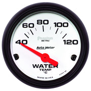 AutoMeter 5737-M - GAUGE, WATER TEMP, 2 1/16", 40-120?C, ELECTRIC, PHANTOM 4