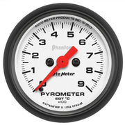 AutoMeter 5744-M - GAUGE, PYROMETER (EGT), 2 1/16", 900?C, DIGITAL STEPPER MOTOR, PHANTOM 3