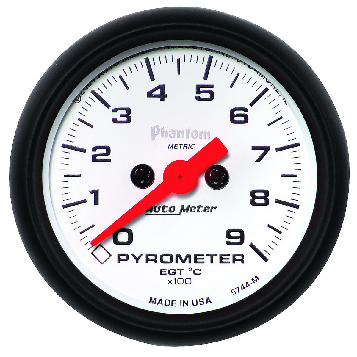 AutoMeter 5744-M - GAUGE, PYROMETER (EGT), 2 1/16", 900?C, DIGITAL STEPPER MOTOR, PHANTOM 4