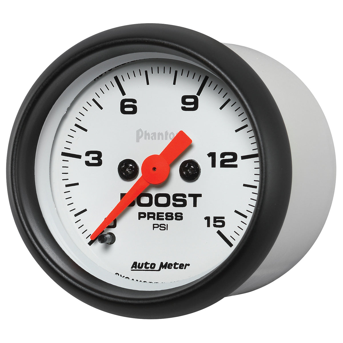 AutoMeter 5750 - GAUGE, BOOST, 2 1/16", 15PSI, DIGITAL STEPPER MOTOR, PHANTOM 1