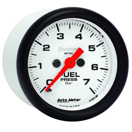 AutoMeter 5763-M - GAUGE, FUEL PRESSURE, 2 1/16", 7BAR, DIGITAL STEPPER MOTOR, PHANTOM 6