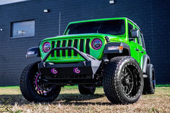 Oracle Lighting 5769-332 7" High Powered LED Headlights - Black Bezel - Dynamic ColorSHIFT