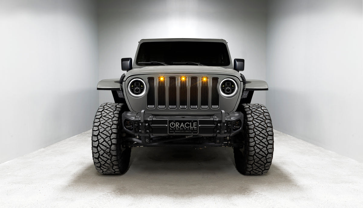 Oracle Lighting 5769J-001 2018-2025 Jeep Wrangler Headlight Assembly
