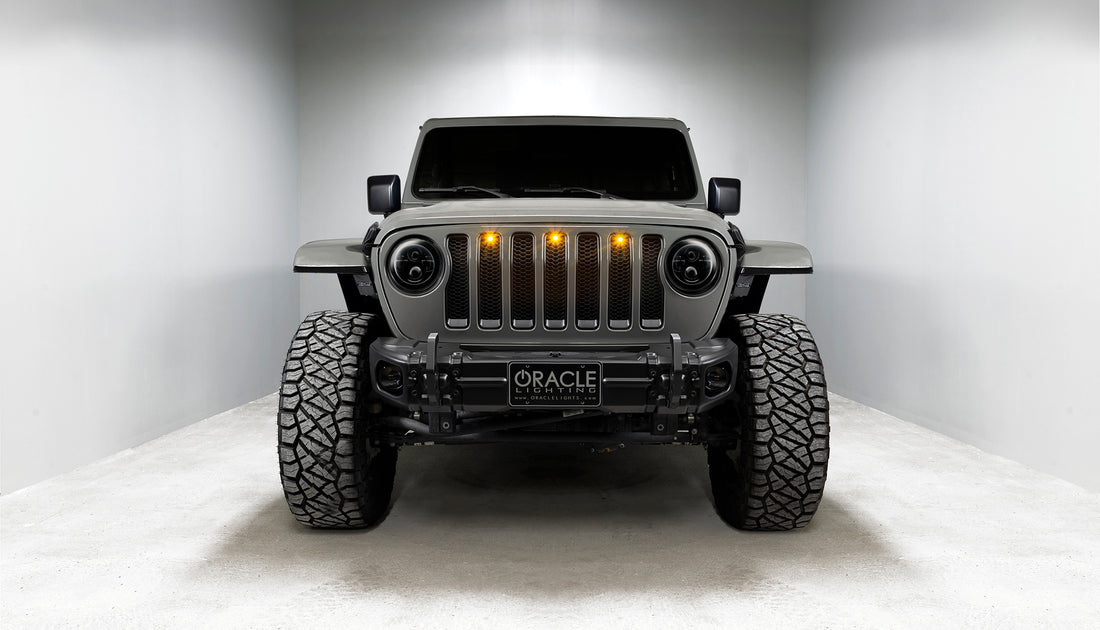 Oracle Lighting 5769J-504 2018-2025 Jeep Wrangler Headlight Assembly