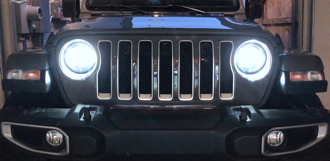 Oracle Lighting 5769J-504 2018-2025 Jeep Wrangler Headlight Assembly