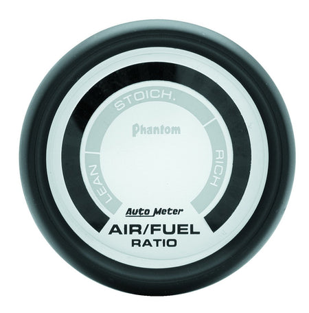 AutoMeter 5775 - GAUGE, AIR/FUEL RATIO-NARROWBAND, 2 1/16", LEAN-RICH, LED ARRAY, PHANTOM 3