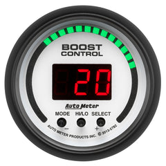 AutoMeter 5782 - GAUGE, BOOST CONTROLLER, 2 1/16", 30INHG-30PSI, INCL. SOLENOID, DIGITAL, PHANTOM