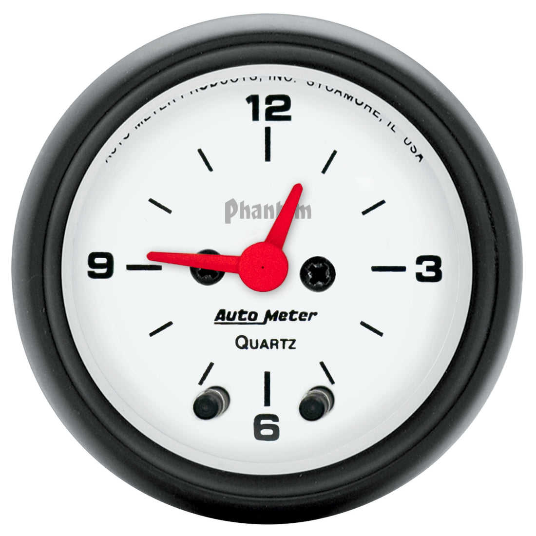 AutoMeter 5785 - GAUGE, CLOCK, 2 1/16", 12HR, ANALOG, PHANTOM 3