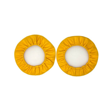 KC HiLiTES 5801 - Cover - Retro 8" Vinyl Yellow w/ Black KC Soft (pr)