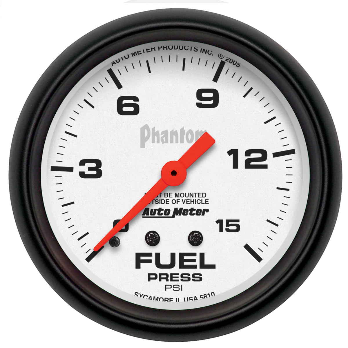 AutoMeter 5810 Fuel Pressure Gauge