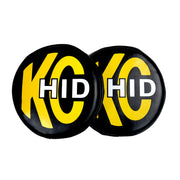 KC HiLiTES 5818 - KC Cover 8in Vinyl HID Black Yellow PR 5