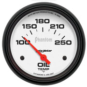 AutoMeter 5847 - GAUGE, OIL TEMP, 2 5/8", 100-250?F, ELECTRIC, PHANTOM 3