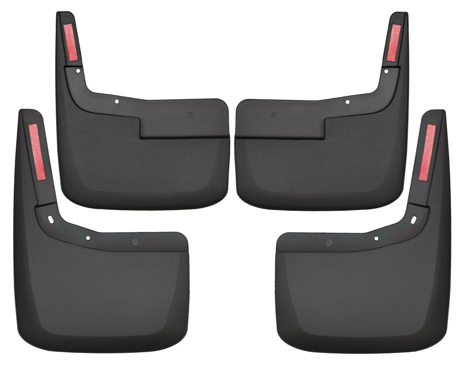Husky Liners 58526 - Custom Mud Guards - Front and Rear Mud Guard Set 1