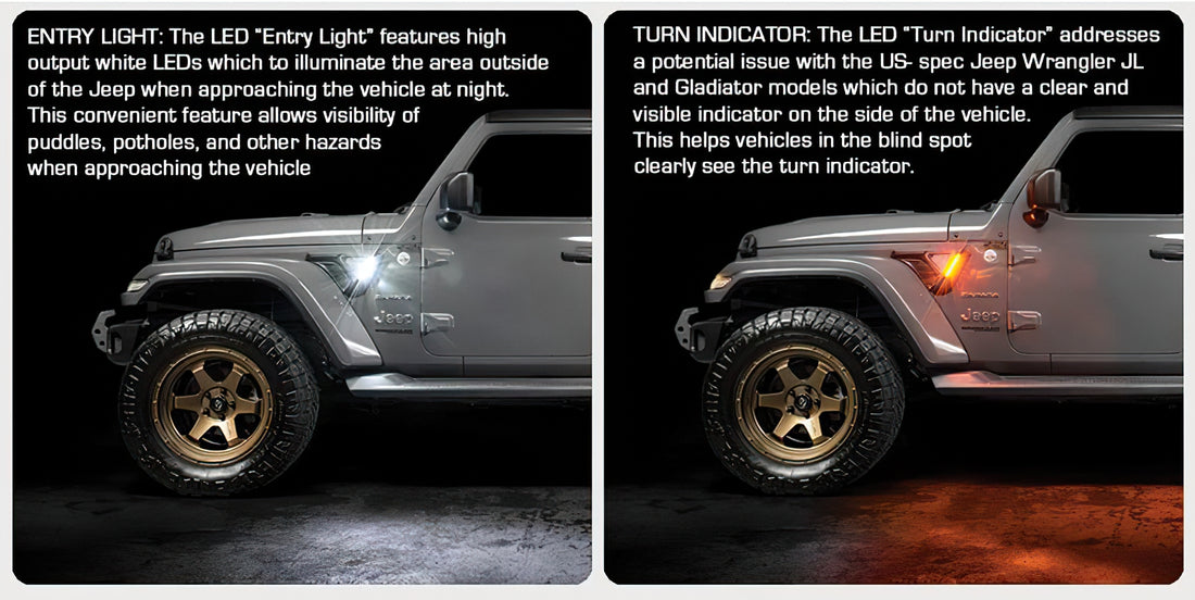 Oracle Lighting 5861-504 2018-2025 Jeep Wrangler Parking