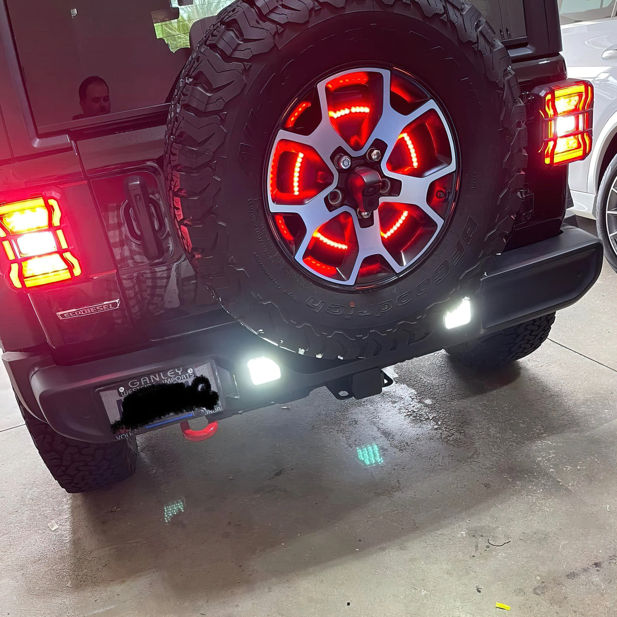 Oracle Lighting 5874-504 2018-2025 Jeep Wrangler Back Up Light Set