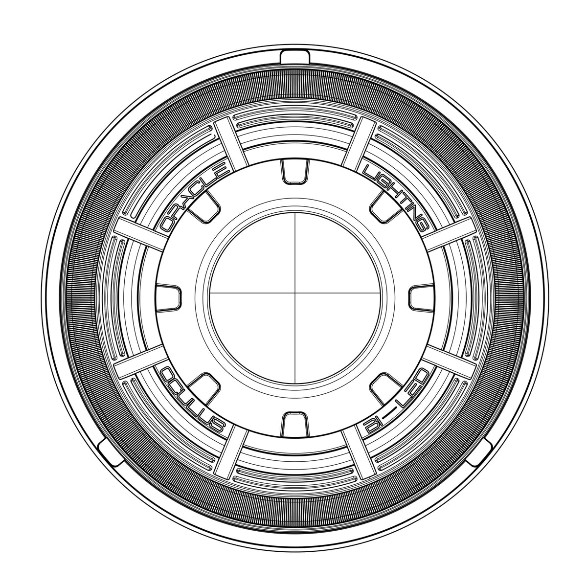 Oracle Lighting 5876-001 2018 Jeep Wrangler JK Headlight Assembly