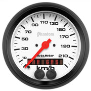 AutoMeter Body AutoMeter 5880-M - GAUGE, SPEEDOMETER, 3 3/8", 225KM/H, GPS, PHANTOM