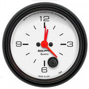 AutoMeter 5885 - GAUGE, CLOCK, 2 5/8", 12HR, ANALOG, PHANTOM 4