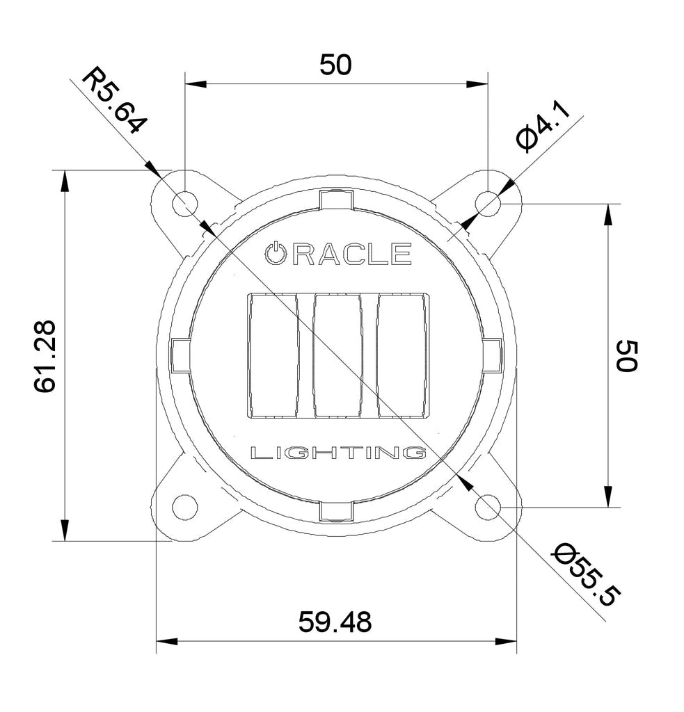 Oracle Lighting 5893-001 Fog Light