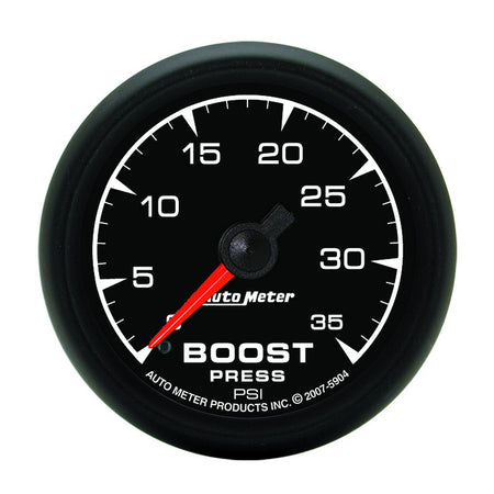 AutoMeter 5904 - GAUGE, BOOST, 2 1/16", 35PSI, MECHANICAL, ES 3