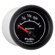 AutoMeter 5916 - GAUGE, FUEL LEVEL, 2 1/16", 240OE TO 33OF, ELEC, ES 5