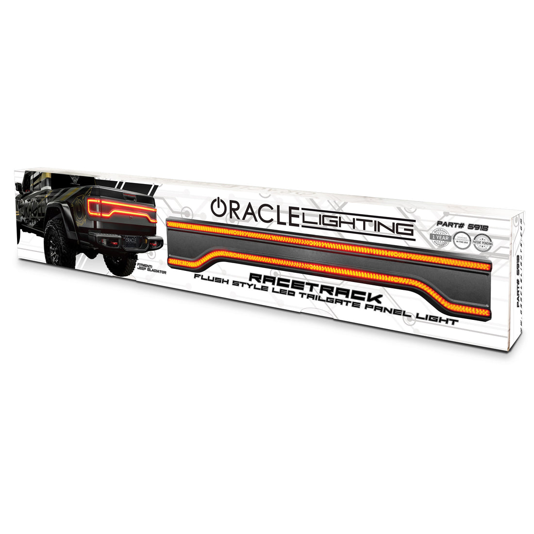 Oracle Lighting 5918-504-T 2020-2025 Jeep Gladiator Tailgate Panel