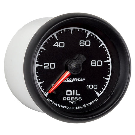 AutoMeter 5921 - GAUGE, OIL PRESSURE, 2 1/16", 100PSI, MECHANICAL, ES 5