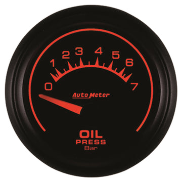 AutoMeter 5927-M - GAUGE, OIL PRESSURE, 2 1/16", 7 BAR, ELECTRIC, ES 3