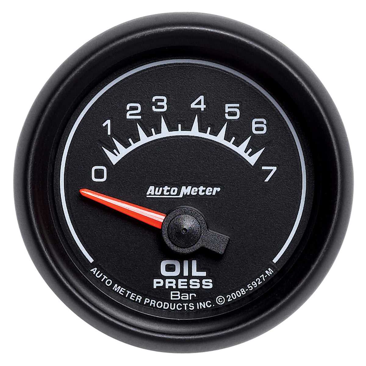 AutoMeter 5927-M - GAUGE, OIL PRESSURE, 2 1/16", 7 BAR, ELECTRIC, ES 4
