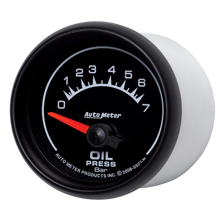 AutoMeter 5927-M - GAUGE, OIL PRESSURE, 2 1/16", 7 BAR, ELECTRIC, ES 5