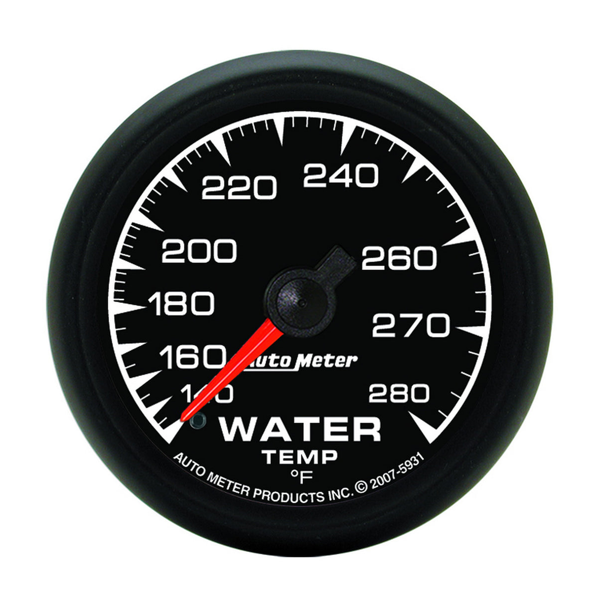 AutoMeter 5931 - GAUGE, WATER TEMP, 2 1/16", 140-280?F, MECHANICAL, ES 3