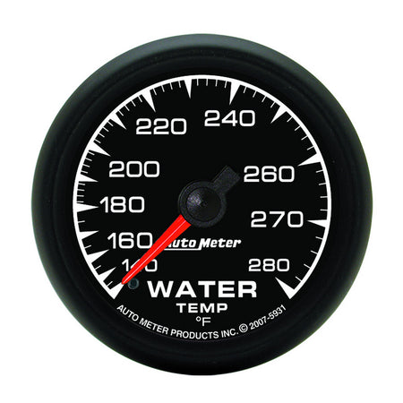AutoMeter 5931 - GAUGE, WATER TEMP, 2 1/16", 140-280?F, MECHANICAL, ES 3