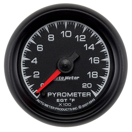 AutoMeter 5945 - GAUGE, PYROMETER (EGT), 2 1/16", 2000?F, DIGITAL STEPPER MOTOR, ES 3