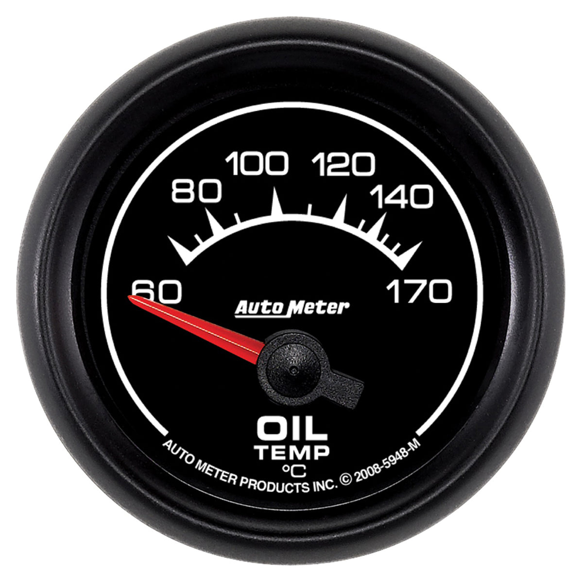 AutoMeter 5948-M - GAUGE, OIL TEMP, 2 1/16", 60-170?C, ELECTRIC, ES 3