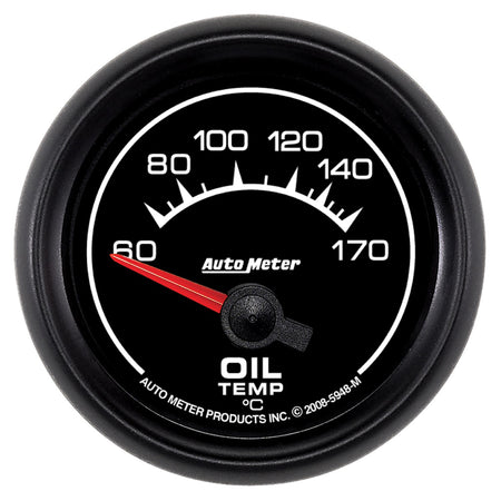 AutoMeter 5948-M - GAUGE, OIL TEMP, 2 1/16", 60-170?C, ELECTRIC, ES 3