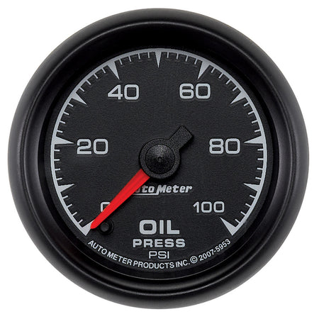 AutoMeter 5953 - GAUGE, OIL PRESSURE, 2 1/16", 100PSI, DIGITAL STEPPER MOTOR, ES 3