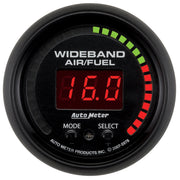 AutoMeter 5978 - GAUGE, AIR/FUEL RATIO-PRO, 2 1/16", 10:1-20:1, DIGITAL W/ PEAK & WARN, ES 3