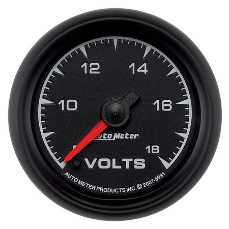 AutoMeter 5991 - GAUGE, VOLTMETER, 2 1/16", 18V, DIGITAL STEPPER MOTOR, ES 3