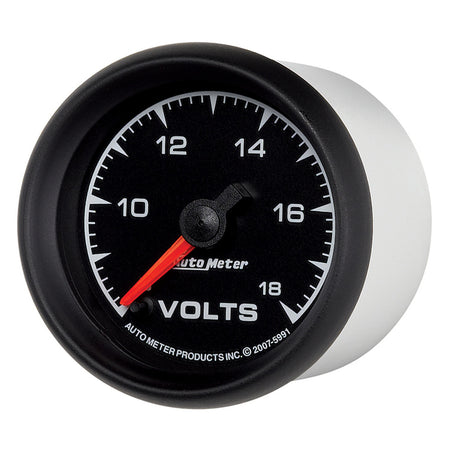 AutoMeter 5991 - GAUGE, VOLTMETER, 2 1/16", 18V, DIGITAL STEPPER MOTOR, ES 4