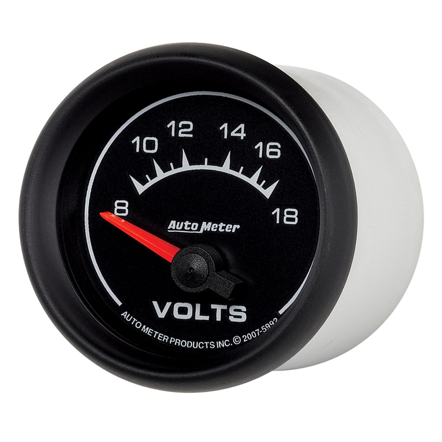 AutoMeter 5992 - GAUGE, VOLTMETER, 2 1/16", 18V, ELECTRIC, ES 4