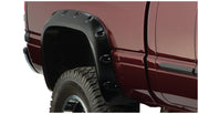 Bushwacker 60016-07 - Black Pocket/Rivet Style Textured Finish Rear Fender Flares For 1986-1995 Suzuki Samurai Bushwacker 1