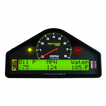 AutoMeter 6001 - STREET DASH DISPLAY, 8K RPM/MPH/OILP/OILT/WTMP/VOLT, PRO-COMP 4