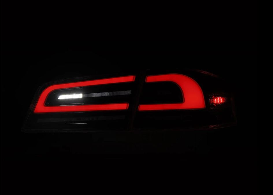 AlphaRex 601130 - LED Taillights Black Red