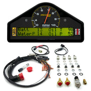 AutoMeter Body AutoMeter 6014 - RACE DASH DISPLAY, 10K RPM/WTRP/FUELP/OILP/OILT/WTMP/VOLT, PRO-COMP