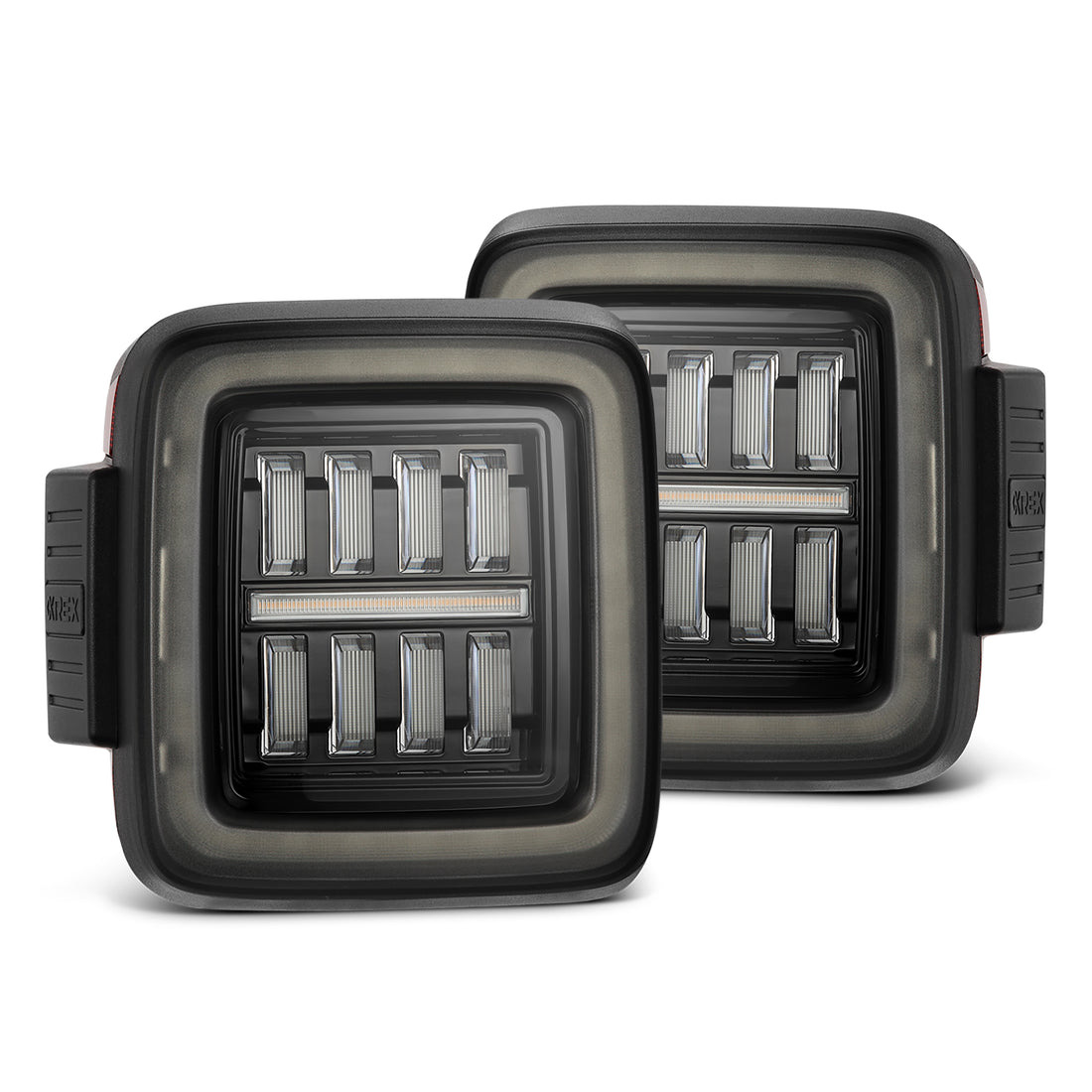 AlphaRex 602010 - Prismatic LED Taillights Jet Black 2