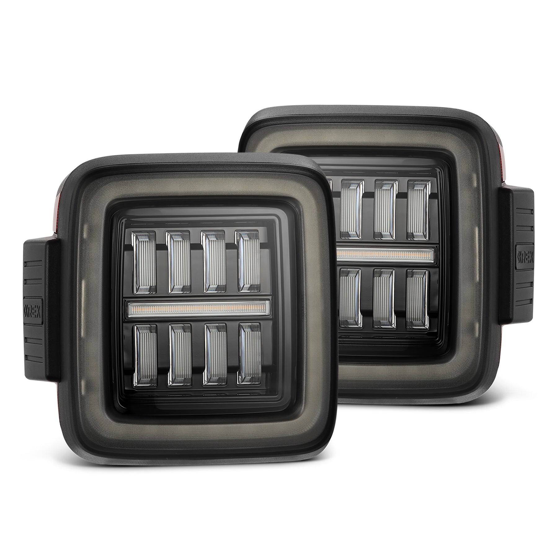 AlphaRex 602010 - Prismatic LED Taillights Jet Black 2