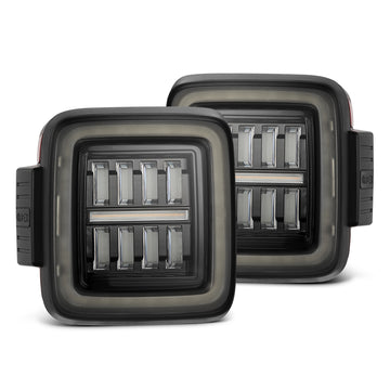 AlphaRex 602010 - Prismatic LED Taillights Jet Black 2