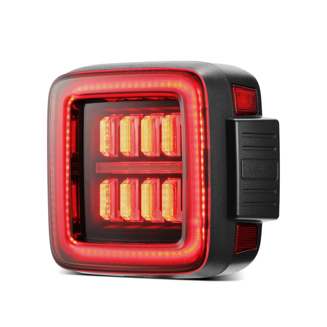AlphaRex 602020 - Prismatic LED Taillights Black Red 4