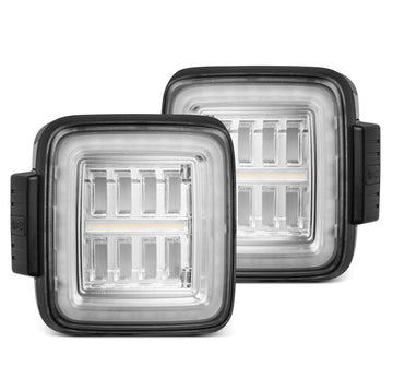 AlphaRex 602030 - Prismatic LED Taillights Clear 2